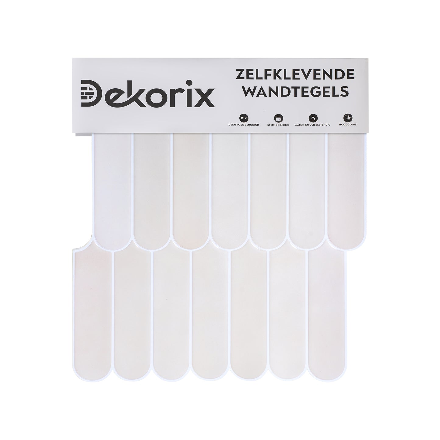 10 zelfklevende tegels - 25.3*25.3cm - Beige