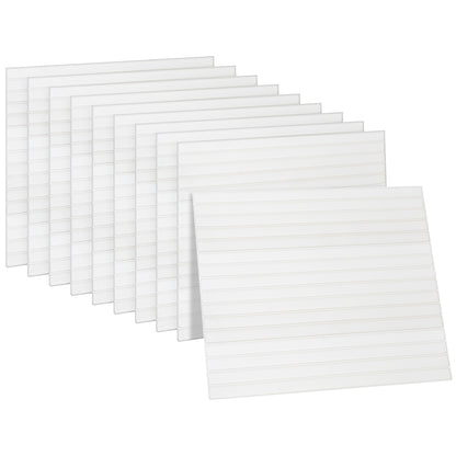 10 zelfklevende tegels - 29*23cm - Off white