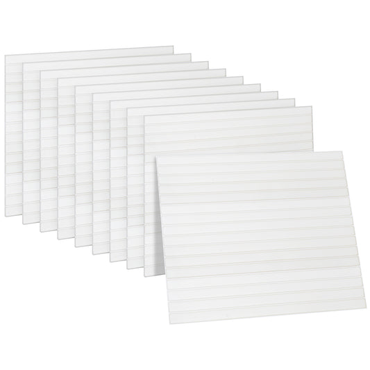 10 zelfklevende tegels - 29*23cm - Off white