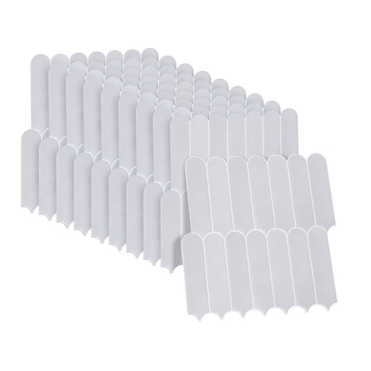 10 zelfklevende tegels - 25.3*25.3cm - Grijs