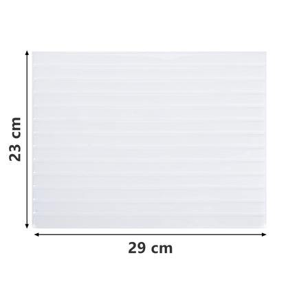 10 zelfklevende tegels - 29*23cm - Wit