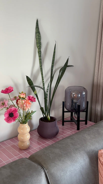 10 zelfklevende tegels - 29*22.9cm - Roze