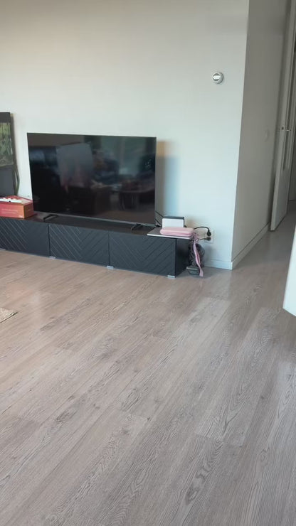 10 zelfklevende tegels - 23*23cm - Wit/Beige